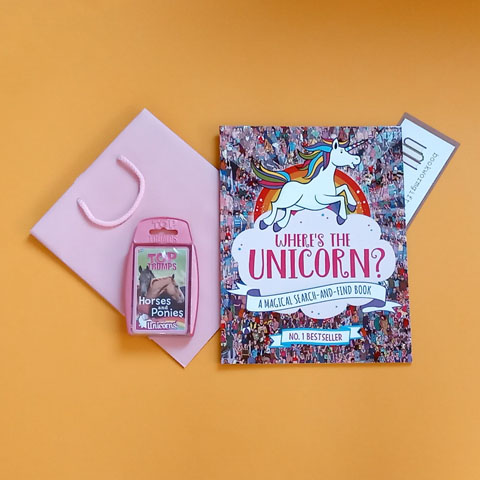 Unicorn themed gift ideas for girls